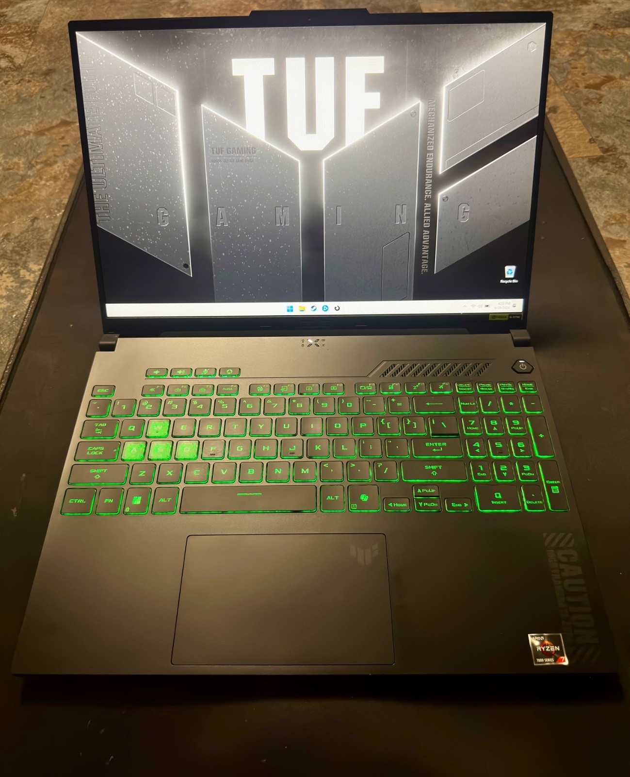 ASUS TUF Gaming A16 FA607NUG 16" Ryzen 7 7445HS 16GB RTX 4050 SSD W11 Pro