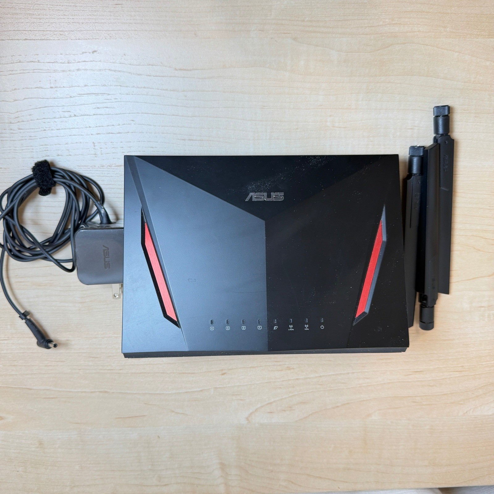 ASUS Black RT-AC86U Wireless-AC2900 Dual Band Gigabit Gaming Router OS