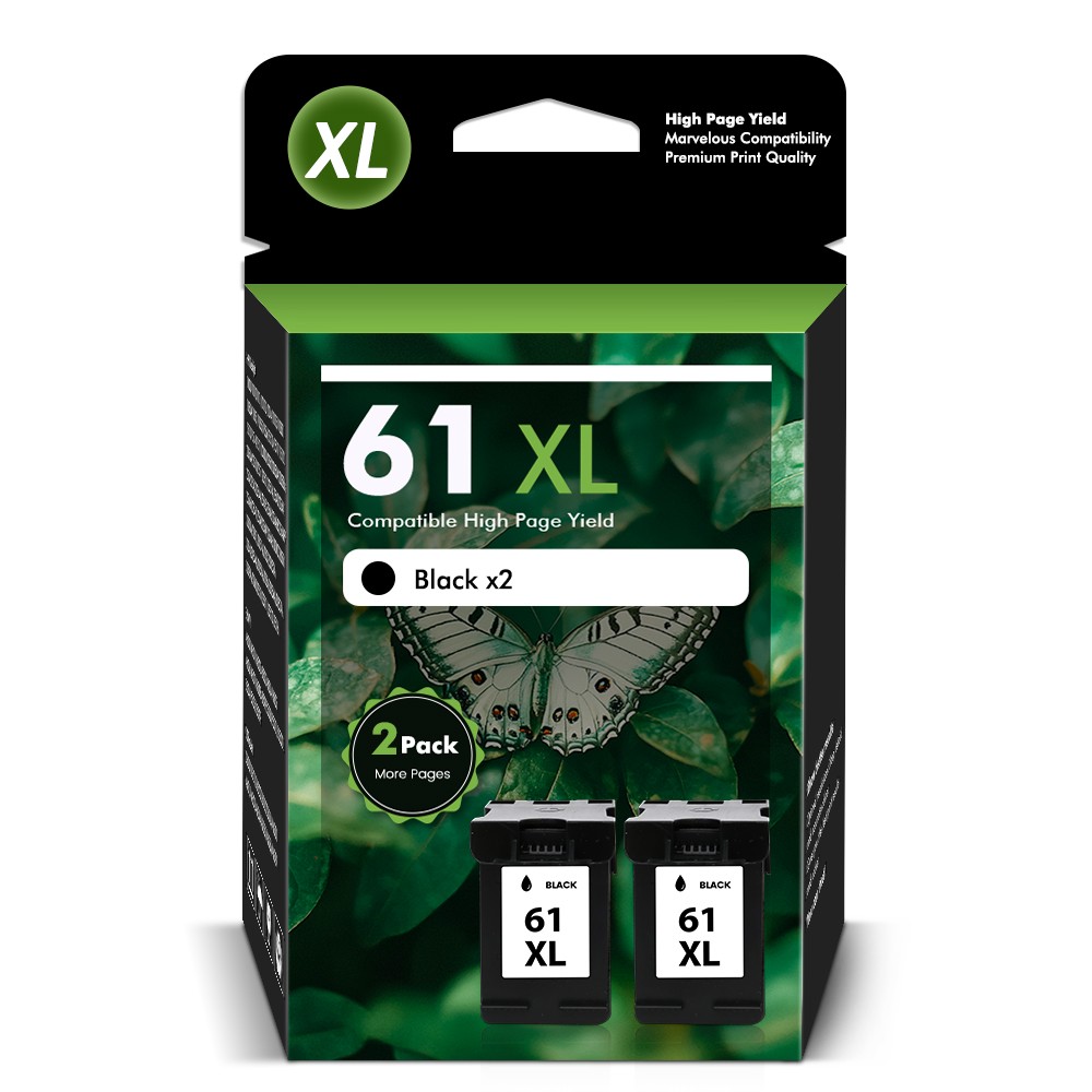 61XL 61 XL Ink Cartridge Fits For HP ENVY 4500 4501 4502 4504 5530 5531 5535 Lot