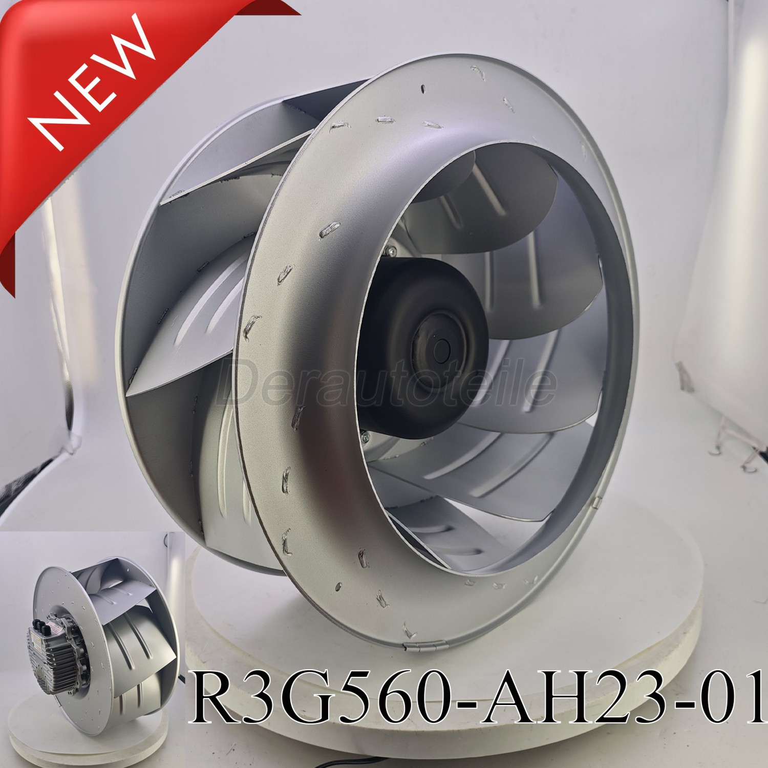 New EC Centrifugal Fan R3G560-AH23-01 400V 4.6A 3~ 560MM 8760 m3/h Cooling Fan