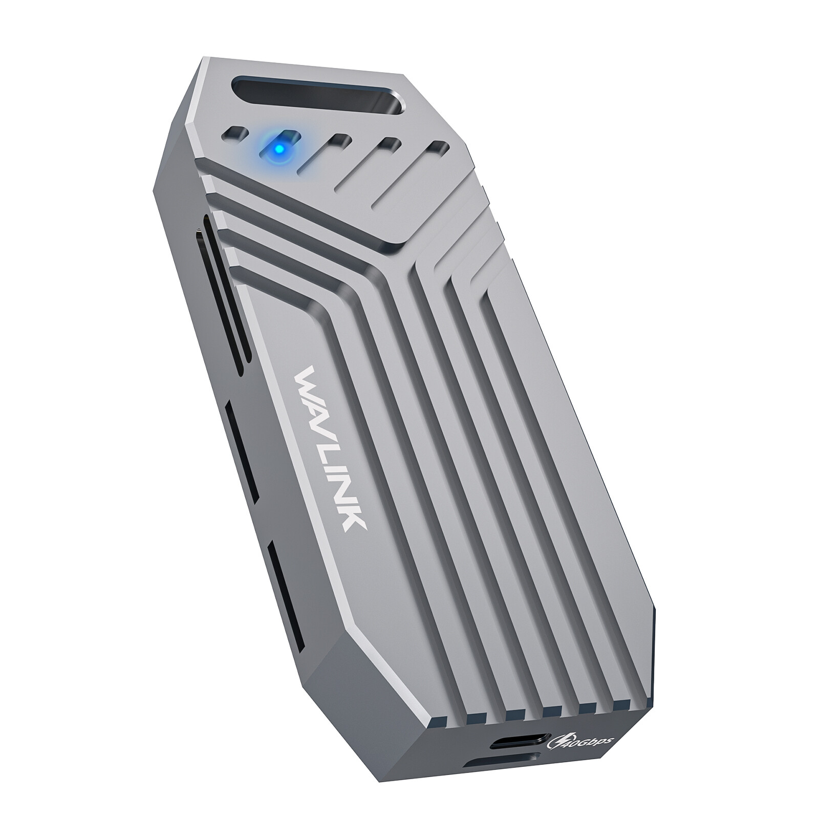 WAVLINK 40Gbps PCIe NVMe SSD Enclosure USB4 External Hard Drive Enclosure