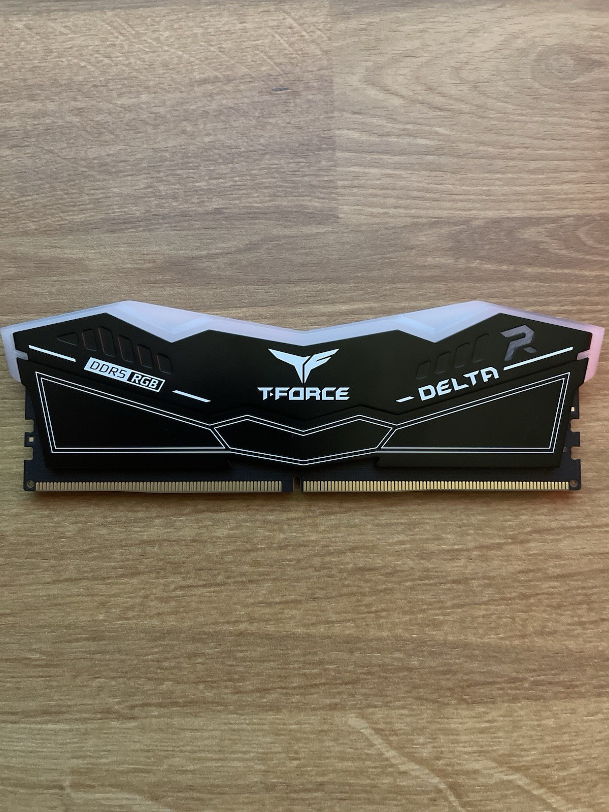TEAMGROUP T-Force DELTA RGB 16GB DDR5-6000 CL38 RAM Memory FF3D516G6000HC38ABK