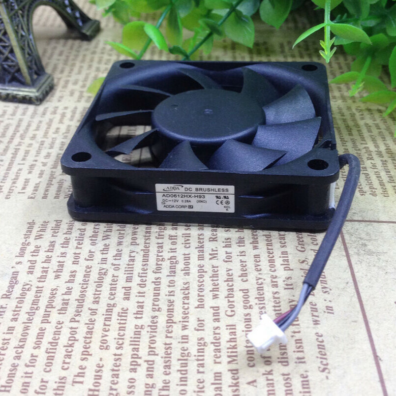 1PCS NEW ADDA AD0612HX-H93 60×60×13mm Cooling Fan 12V 0.28A For W1070 projector