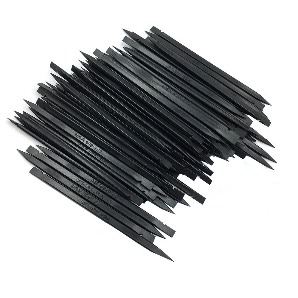 30 Black Nylon Spudgers Tools for Smartphones Laptops iPads and Small Electro...
