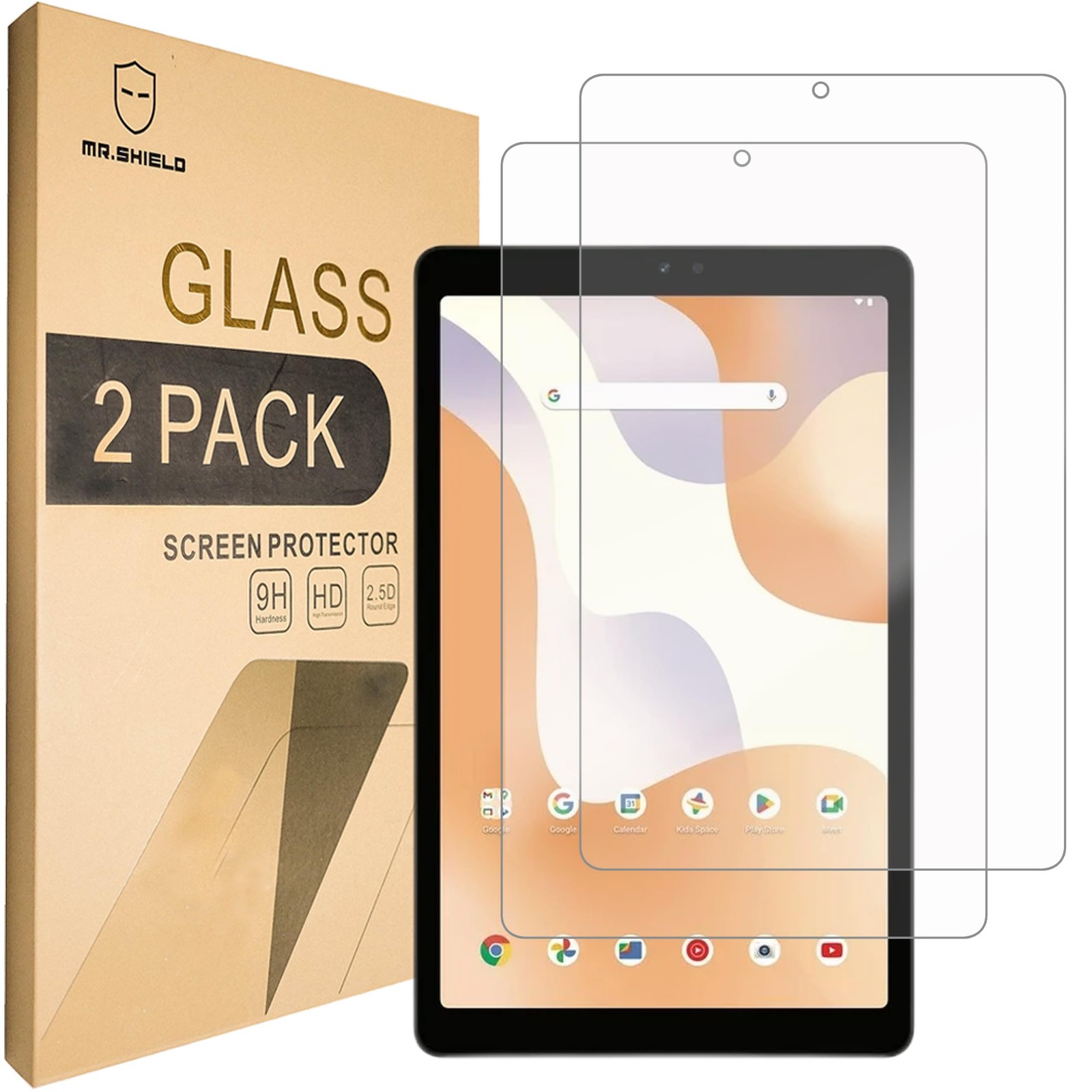 Mr.Shield Screen Protector compatible with onn. 8" Tablet Gen 4 (2024 clear 