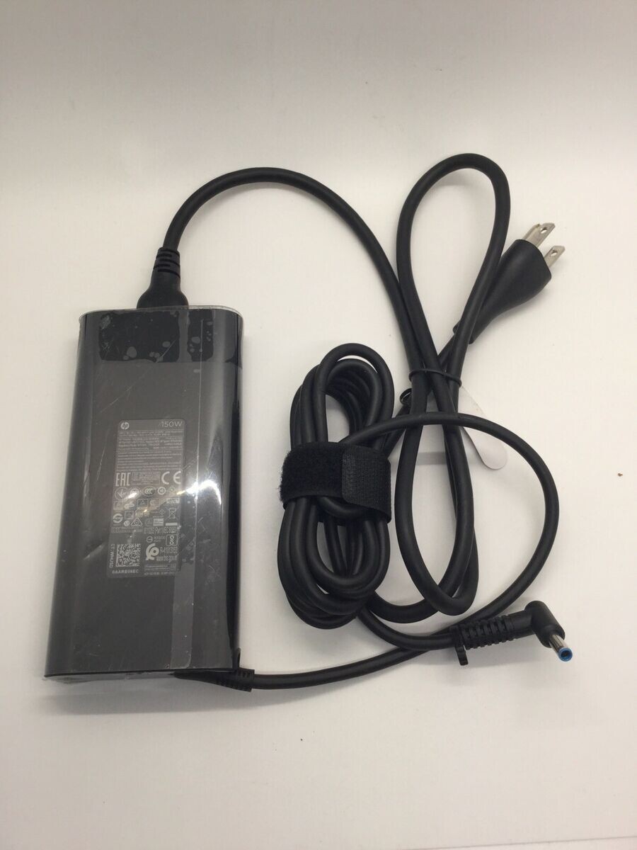 OEM HP 150W 19.5V 7.7A AC Adapter TPN-DA09 for Pavilion Gaming - Blue Tip