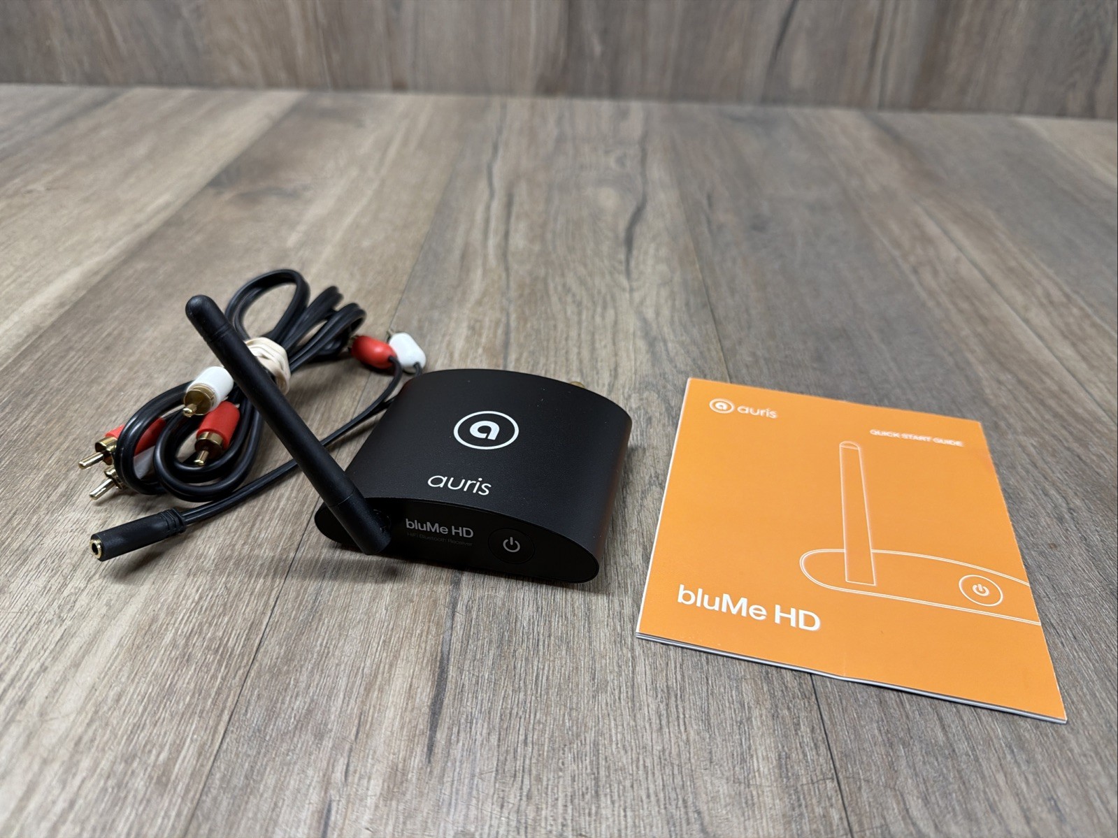 Auris Blume HD Long Range Bluetooth 5.3 Music Receiver Hi-Fi Audio Black