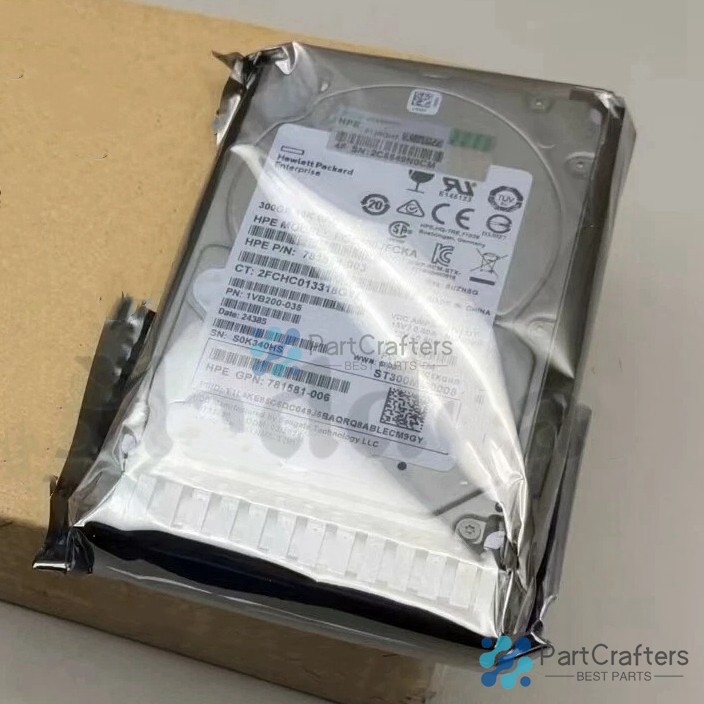 785067-B21 785410-001 768788-001 HPE 300GB 12G SAS 10K SFF 2.5" SC HDD