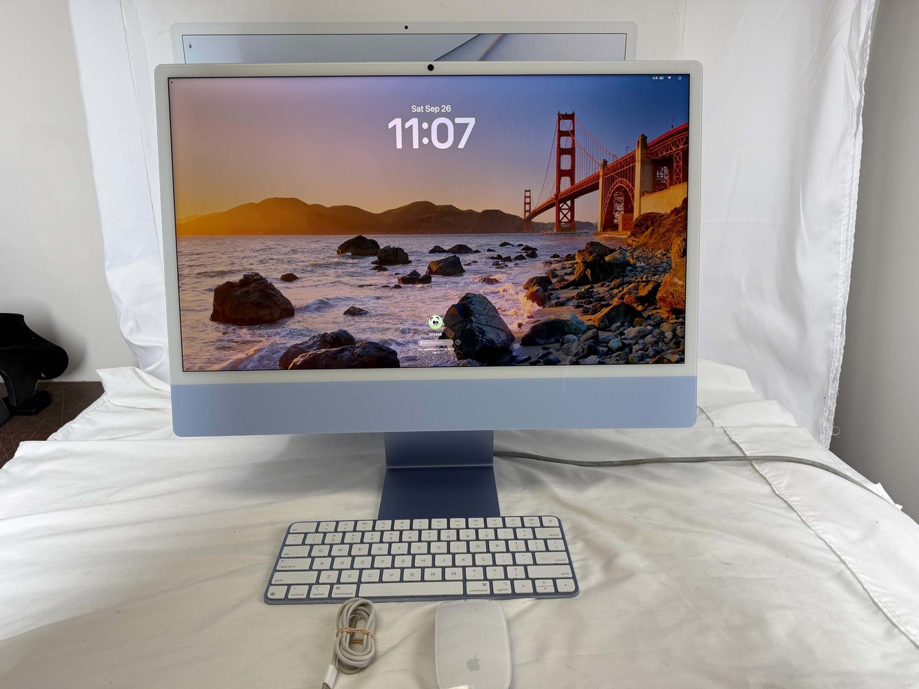 Apple iMac 24in M4 2024 16GB Ram 256GB SSD Blue SPB-JB 372438