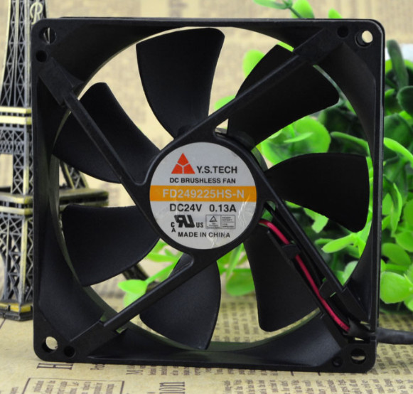 Y.S.TECH FD555HS-N 24V 0.11A 9CM 9025 2-wire Cooling fan New