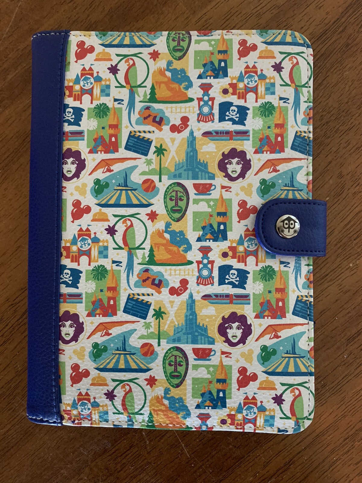 Authentic Disney Parks Resorts Icons Electronic Reader Case Tablet iPad Mini