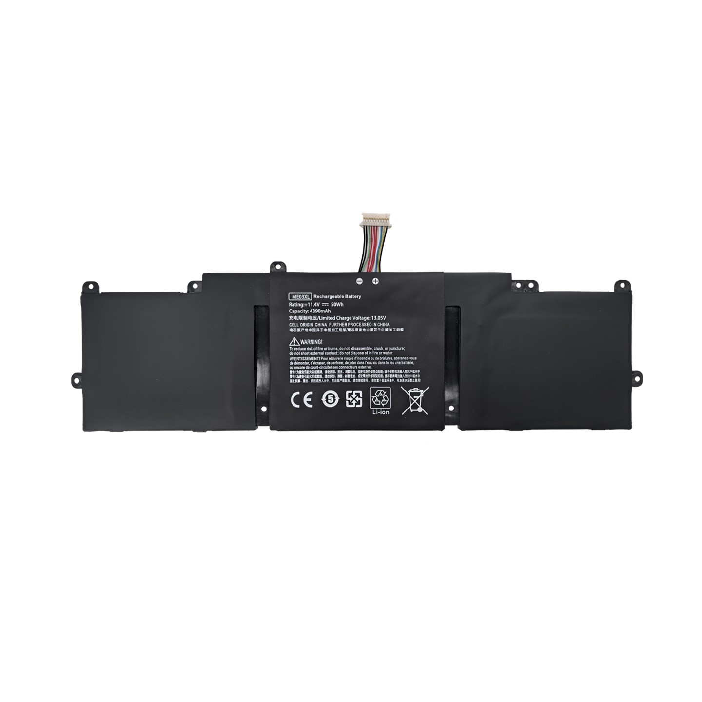 ME03XL 50Wh/4390mAh 11.4V Laptop Battery for HP TPN-Q154/Q155/Q156 HSTNN-UB6M