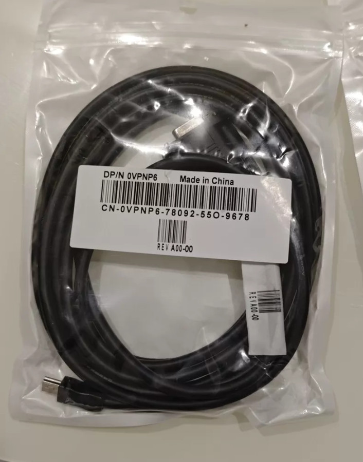 New Dell Password Reset/Service Cable MD3420 MD3400i MD3460 MD3800i VPNP6 0VPNP6