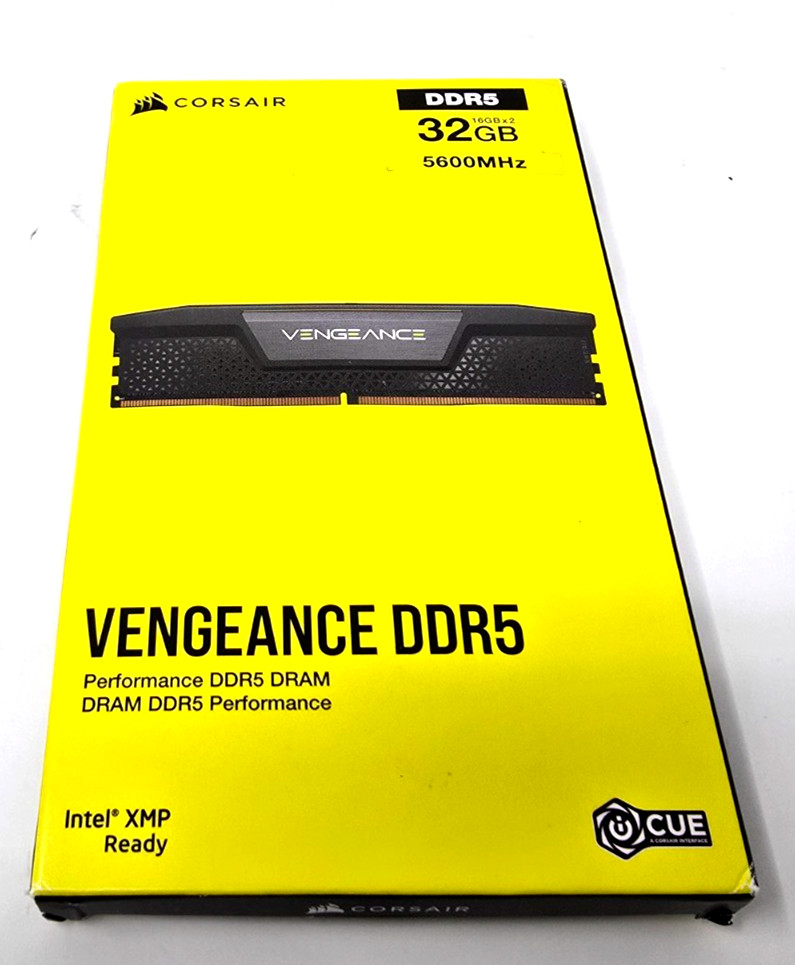New Corsair VENGEANCE 32GB (2x16GB) Memory - DDR5-5600MHz RAM