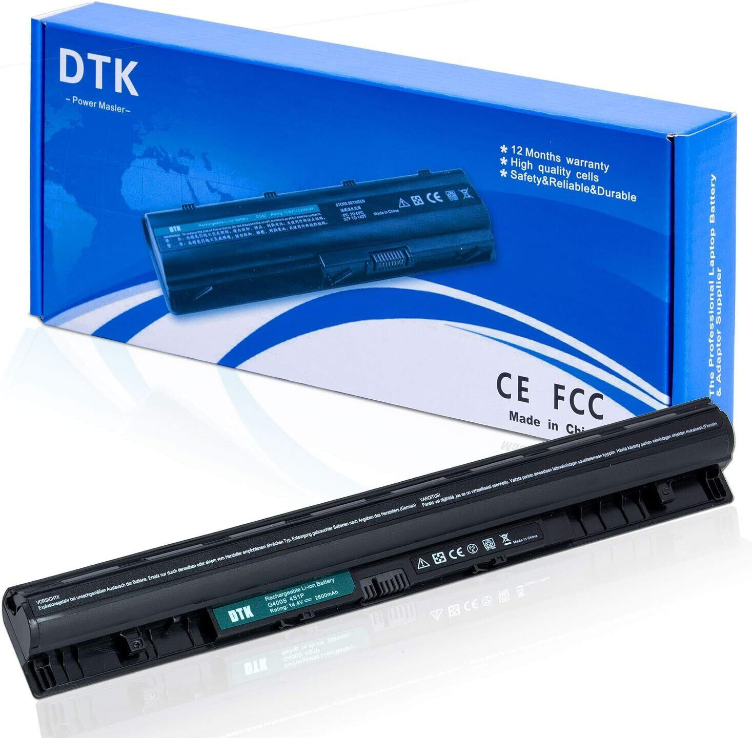 DTK L12S4A02 L12M4A02 L12S4E01 L12L4A02 L12L4E01 Laptop Battery Replacement  NIB
