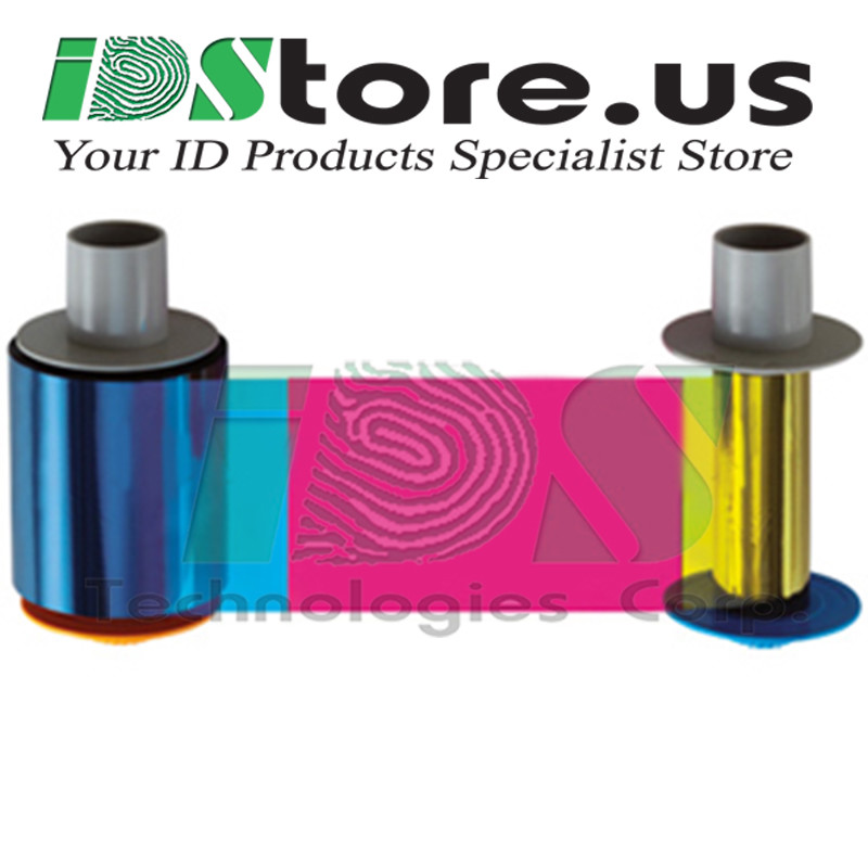 Fargo 84511 YMCK Full Color Ribbon with Resin HDP5600 and HDP5000 - 500 Prints