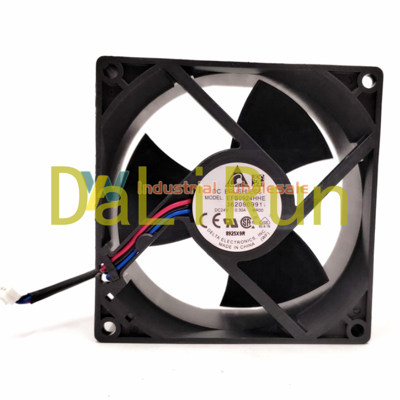 5PCS brand new Delta EFB0924HHE 9038 24v 0.30A 9CM converter Cooling fan new