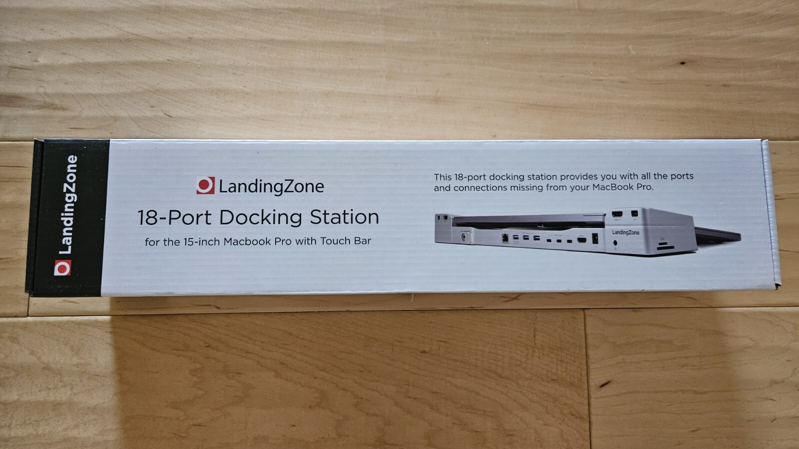 LandingZone LZ5015T3P 18-Port Docking Station for 15-in MacBook Pro w Touch Bar