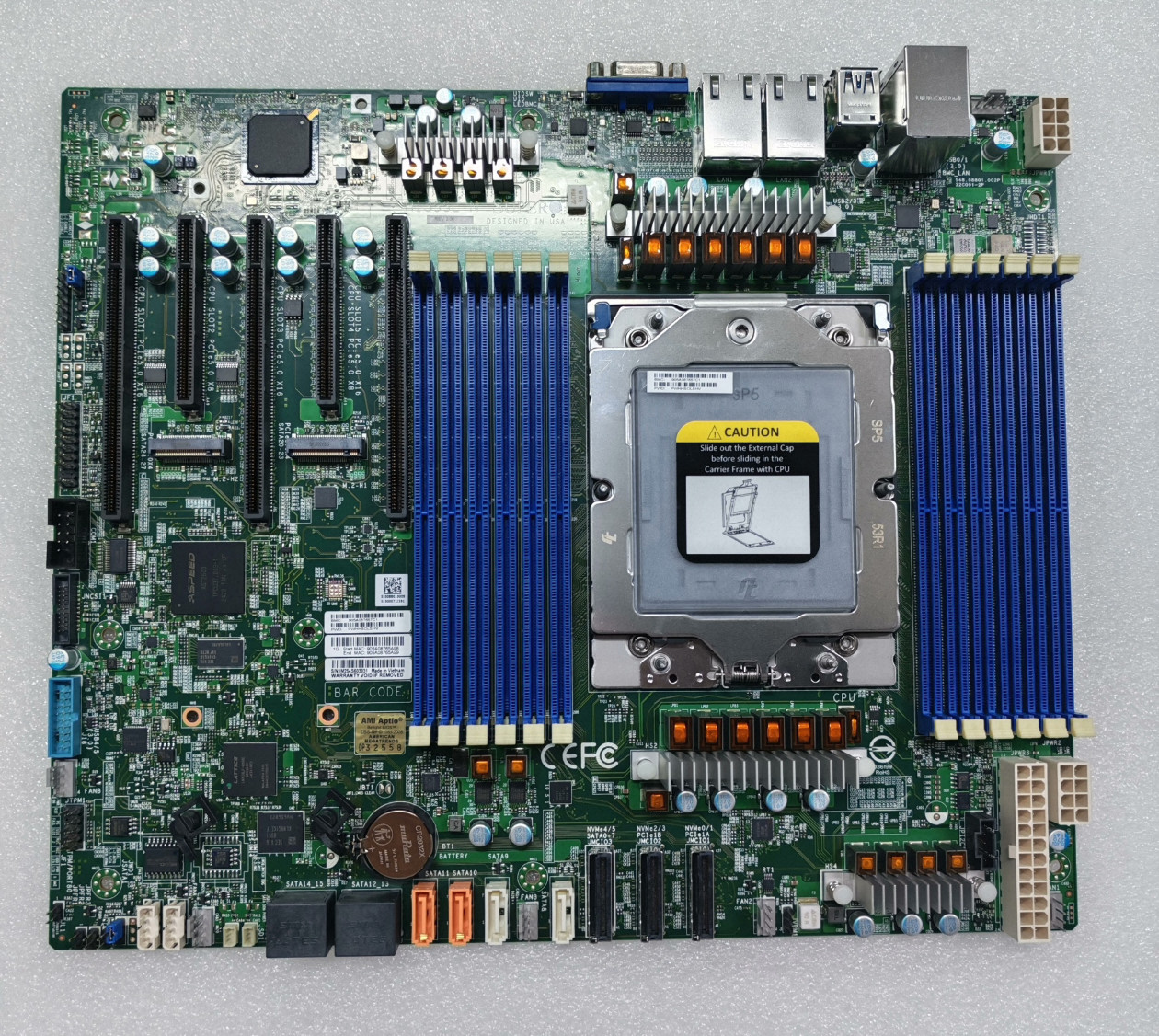 Supermicro H13SSL-N for AMD EPYC GENOA-x SP5 ZEN4c 96c/192t  TESTED OK