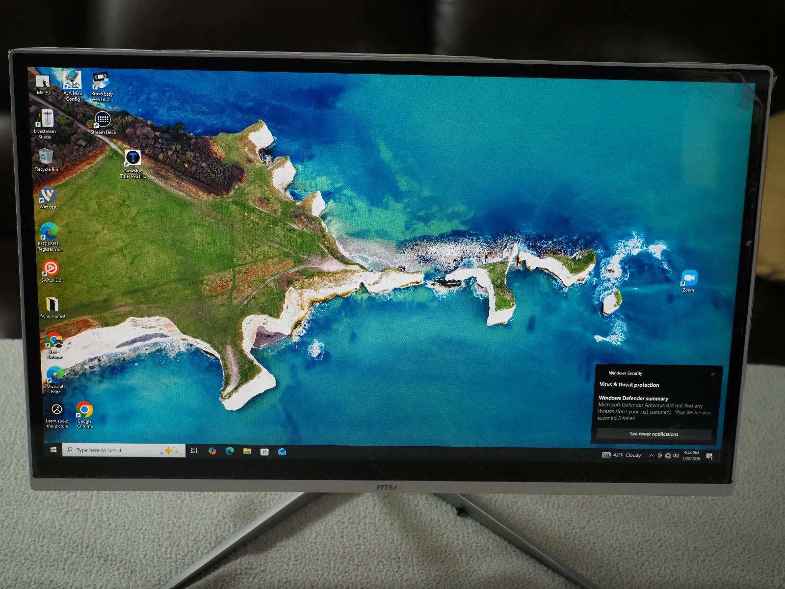 MSI Pro 22XT M10 ALL-IN-ONE PC i7-10700, 32GB, 256GB Windows Pro (non touch)