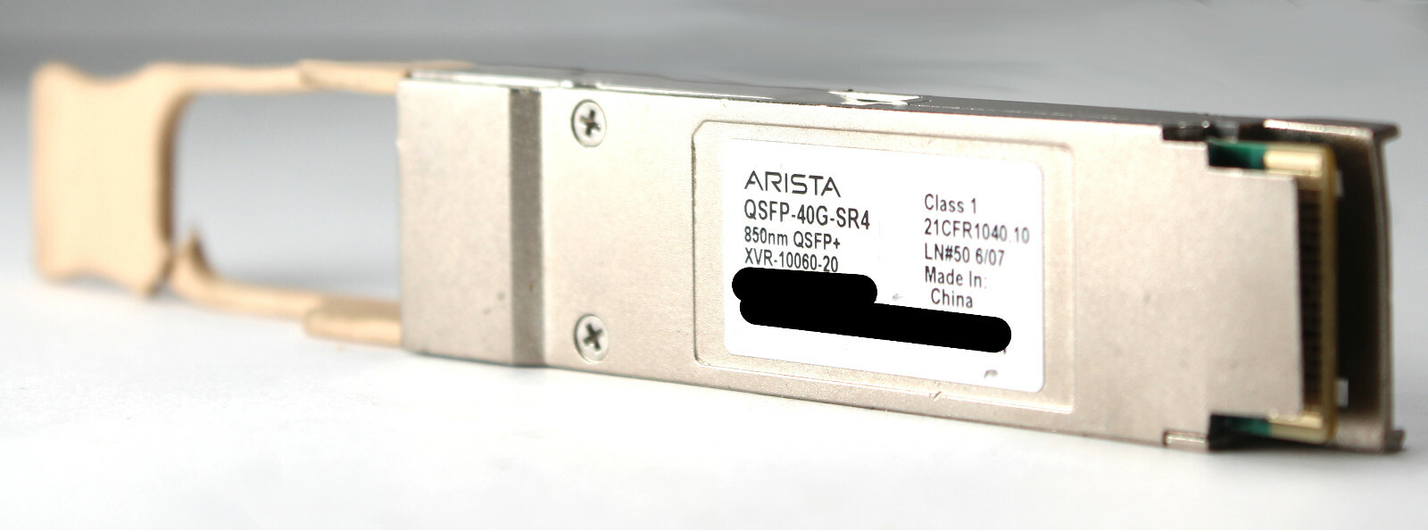 Arista QSFP-40G-SR4 QSFP+ Module 40GBASE-SR4 - 40GE QSFP+