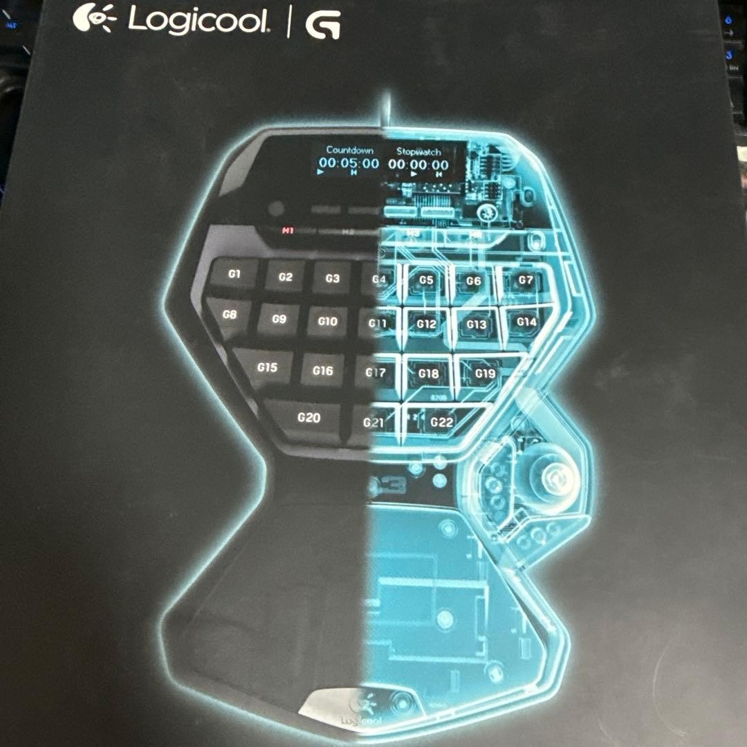 Logitech G13 Advanced Gameboard Gaming Keypad LCD Tested Used japan