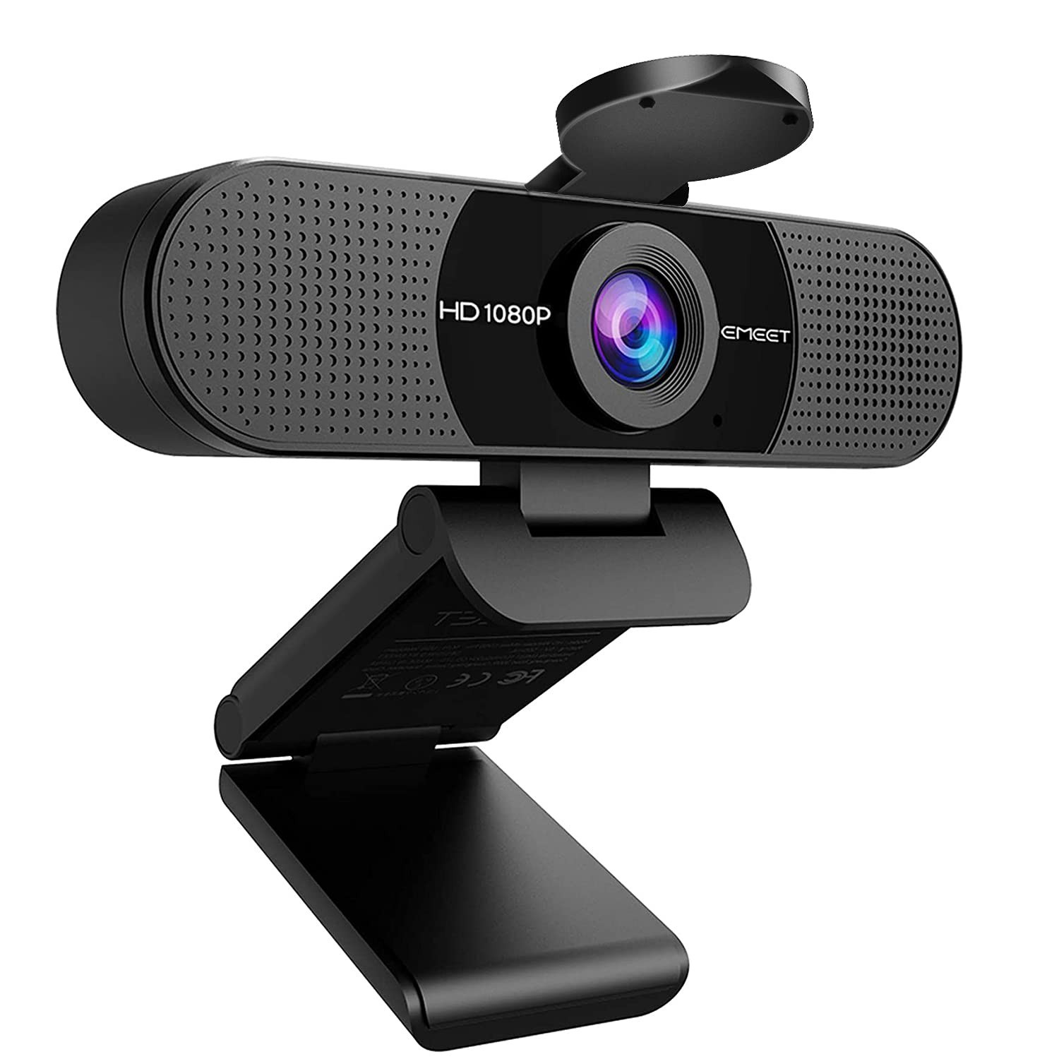 EMEET C960 Webcam with Dual Mics Web Camera for PC Laptop Desktop
