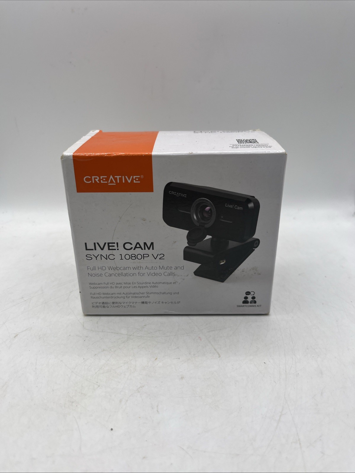 New Creative Live Cam Sync 1080p V2 | Full HD Webcam | Dual Mic | Auto Mute