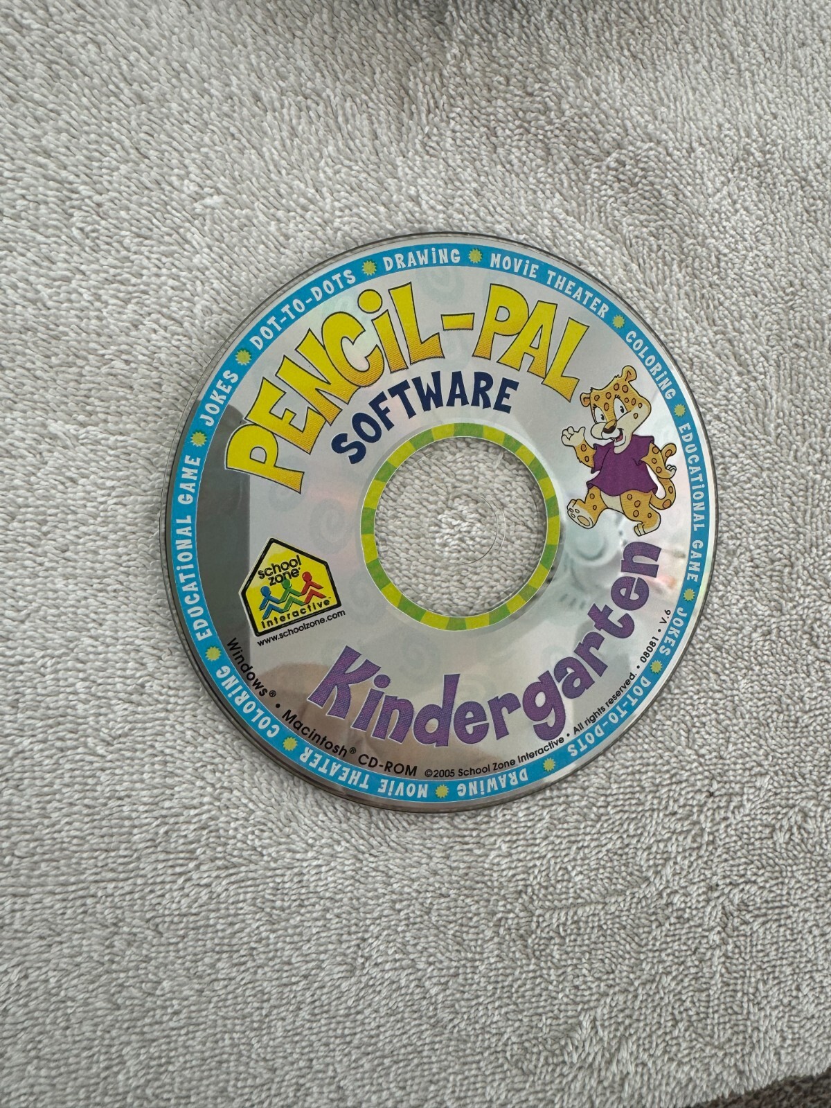 Pencil-Pal Software - Kindergarten 2005 School Zone Interactive