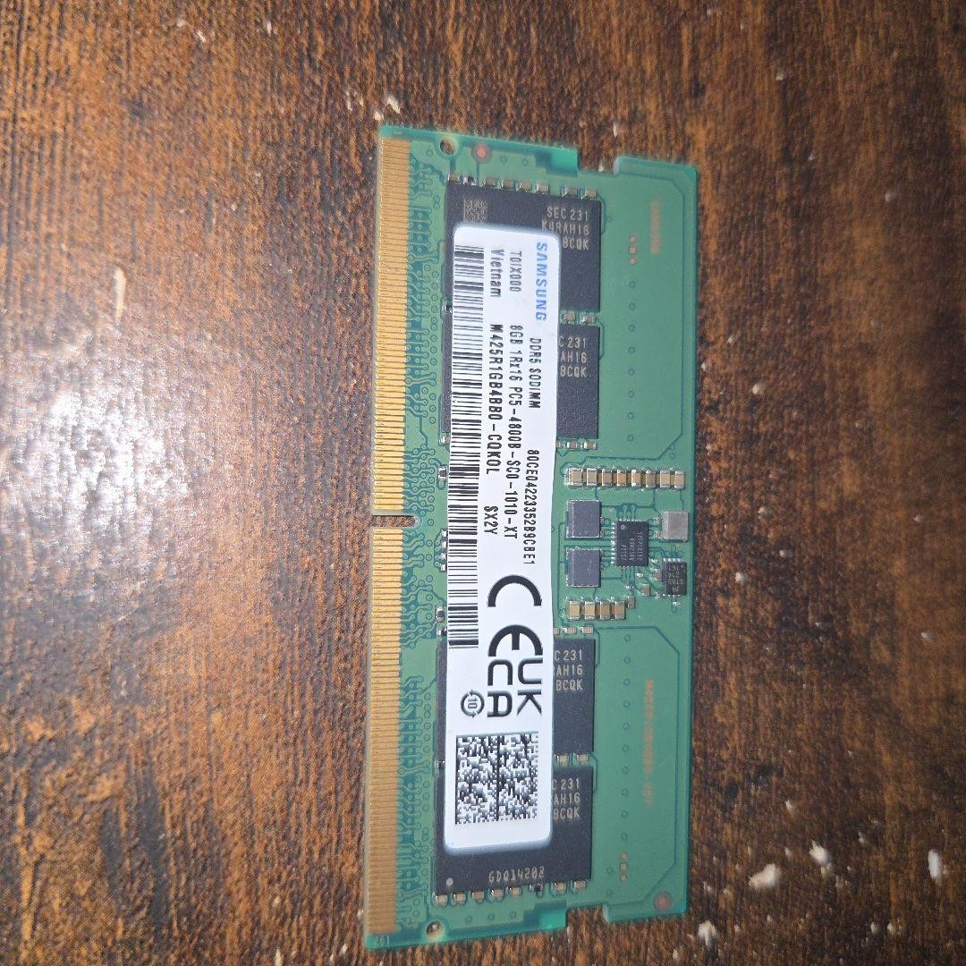 SAMSUNG DDR5 SODIMM 8GB PC5-4800B M425R1GB4BB0-CQK0L