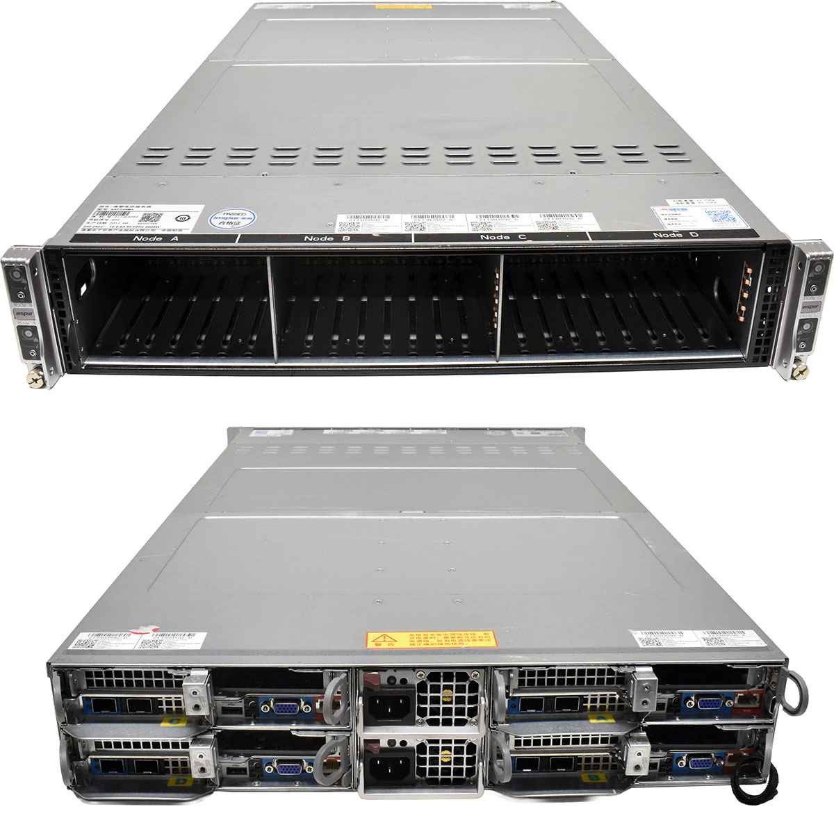 Inspur Node Server SA5248M4 4x Node X10DRT-PS-LC009 Board No CPU No RAM 24x 2.5