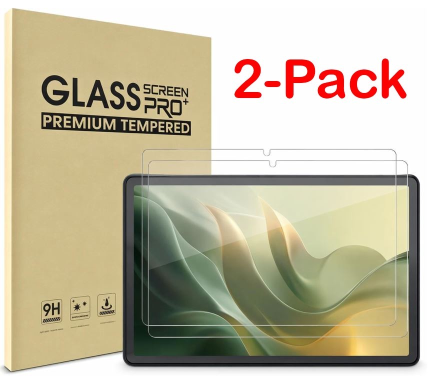 2-Pack Tempered Glass Screen Protector For Motorola Moto Pad 2026 11 Inch Tablet