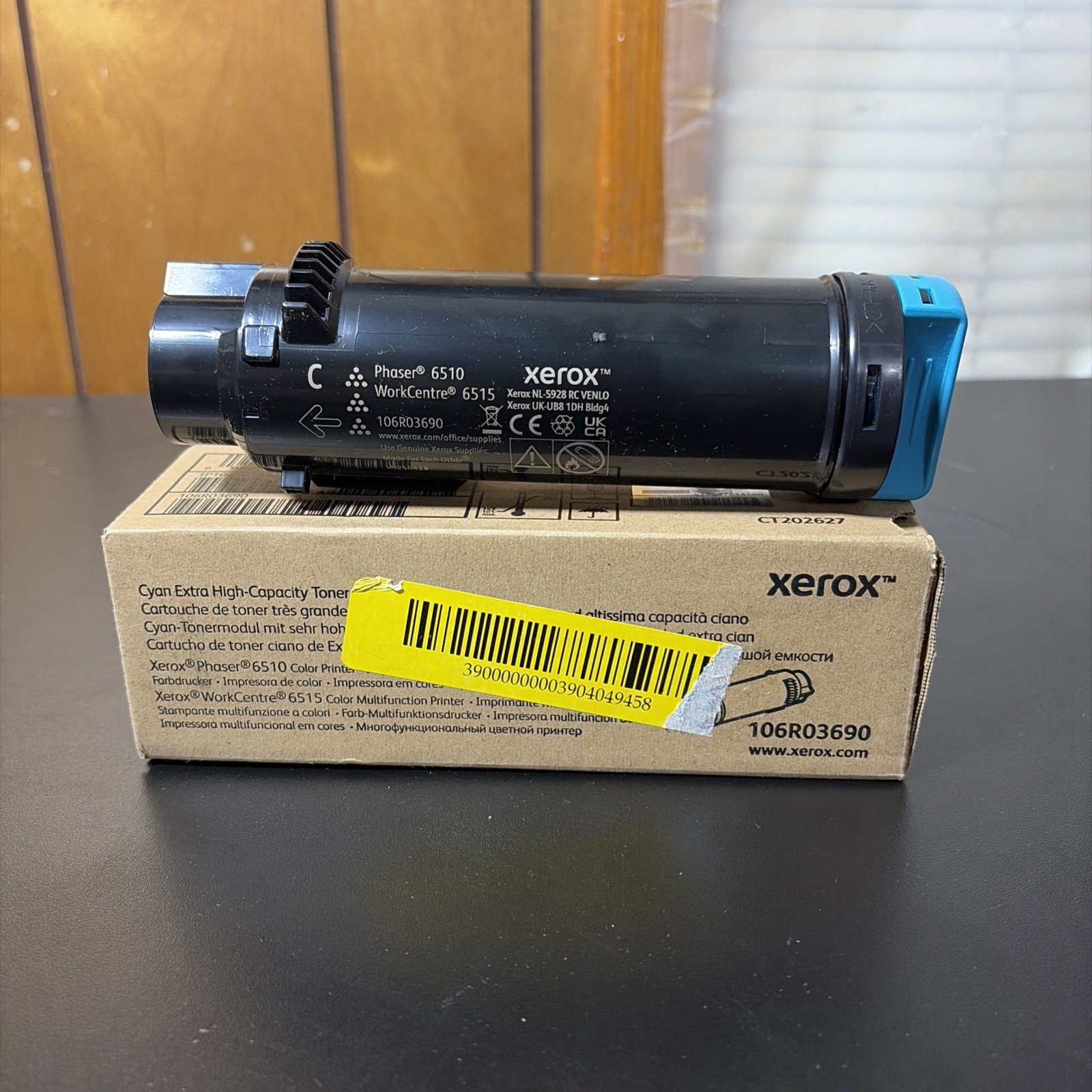 XEROX 106R03690 CYAN Extra High-Yield Toner 6510 6515