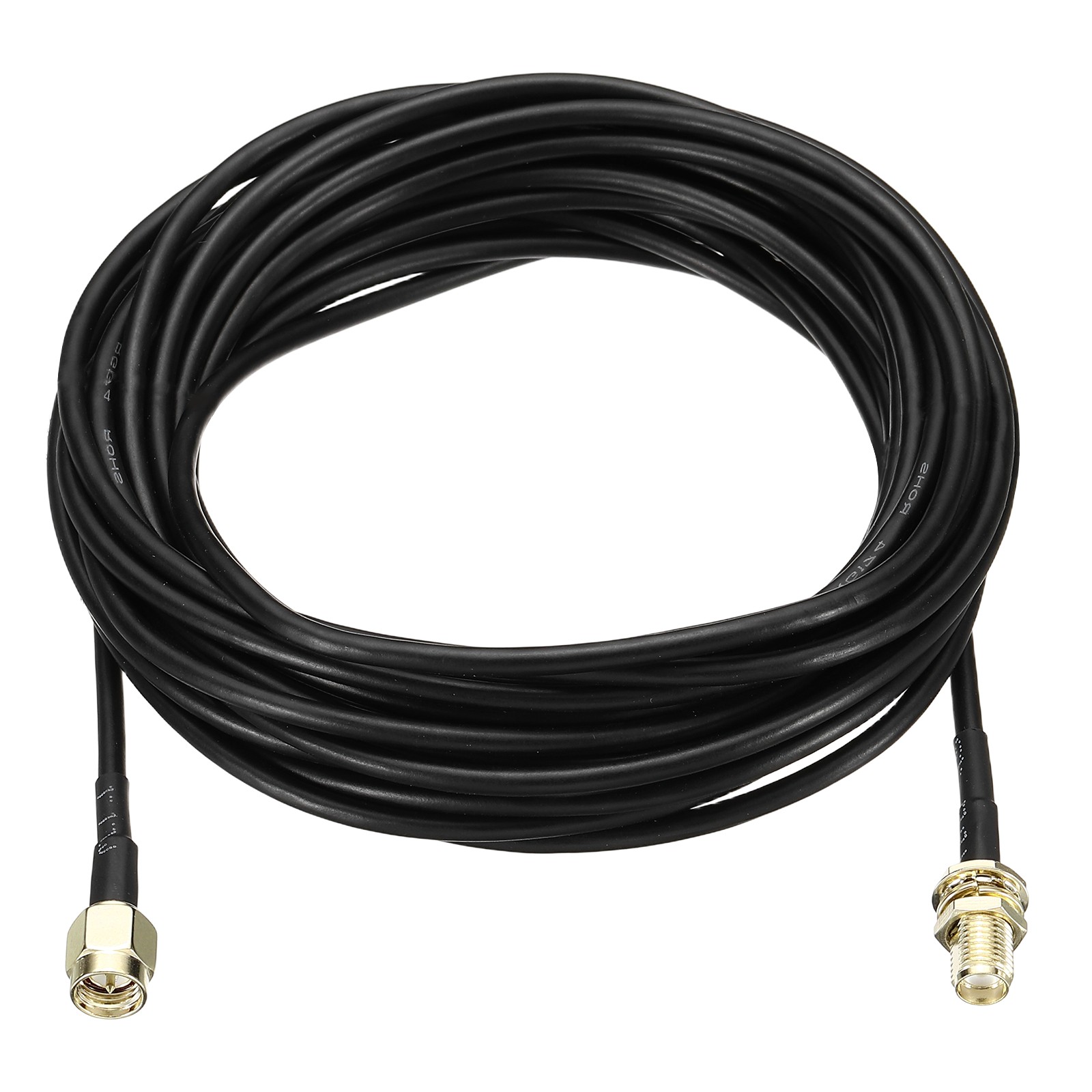 Antenna Extension Cable, 1Pcs 16.4FT RP-SMA Male to RP-SMA Female