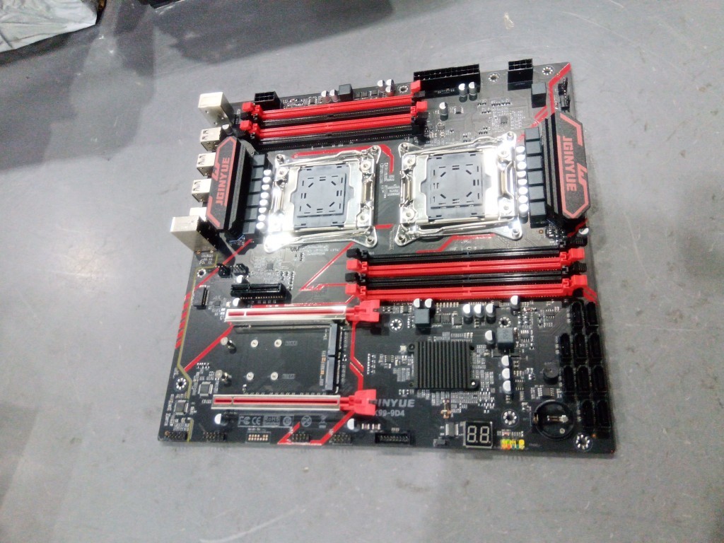 X99-9D4 Motherboard LGA 2011-3 For Intel Xeon E5 V3/V4 8 DDR4 M.2 NVME Mainboard