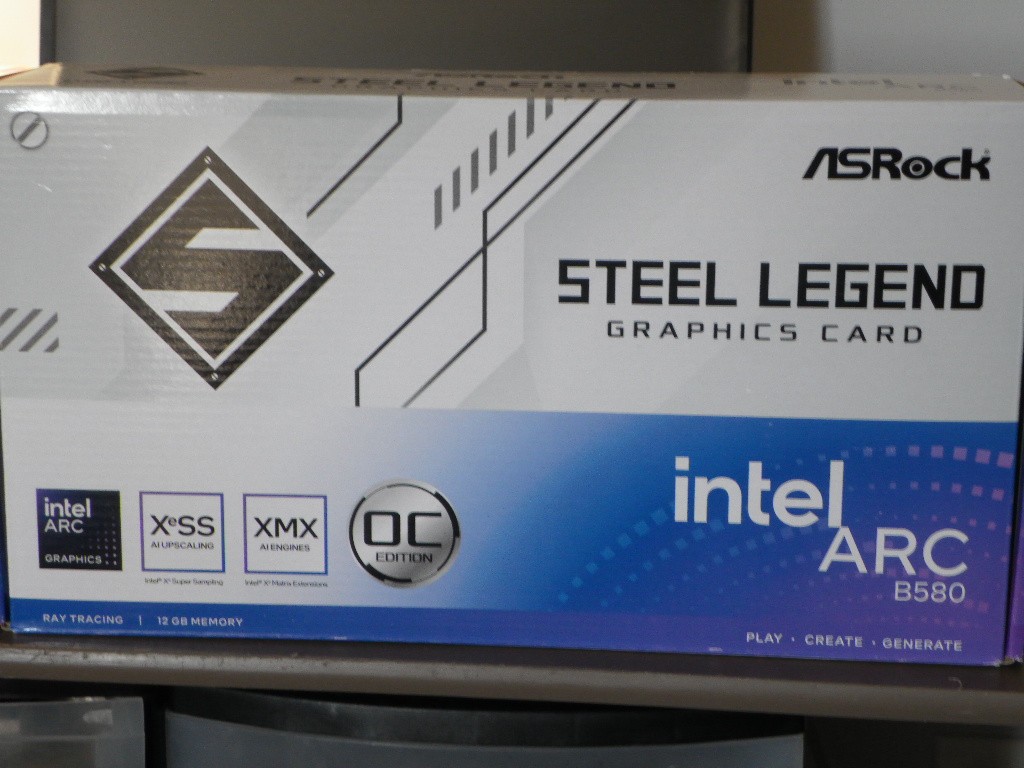 ASRock Steel legend  Intel Arc B580 12GB BRAND NEW