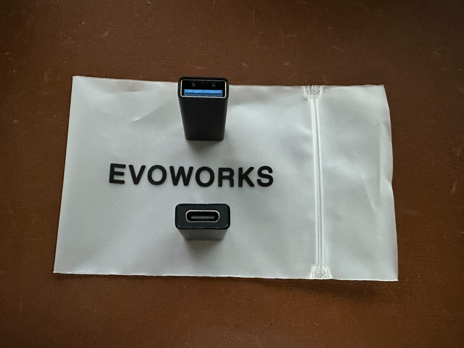 Evoworks USB-C Female to USB-A Female Adapter Dongle Extender (2-Pack) - NEW