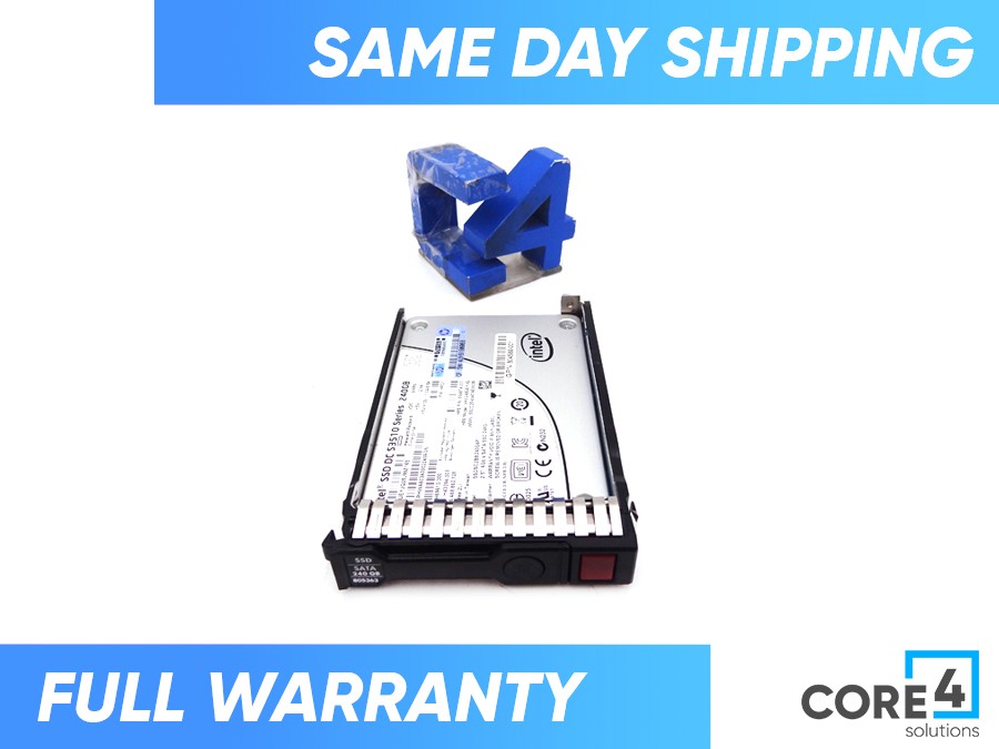 HP 804587-B21 240GB 6G SATA SFF SSD - 789168-001, 789354-001, 805363-001