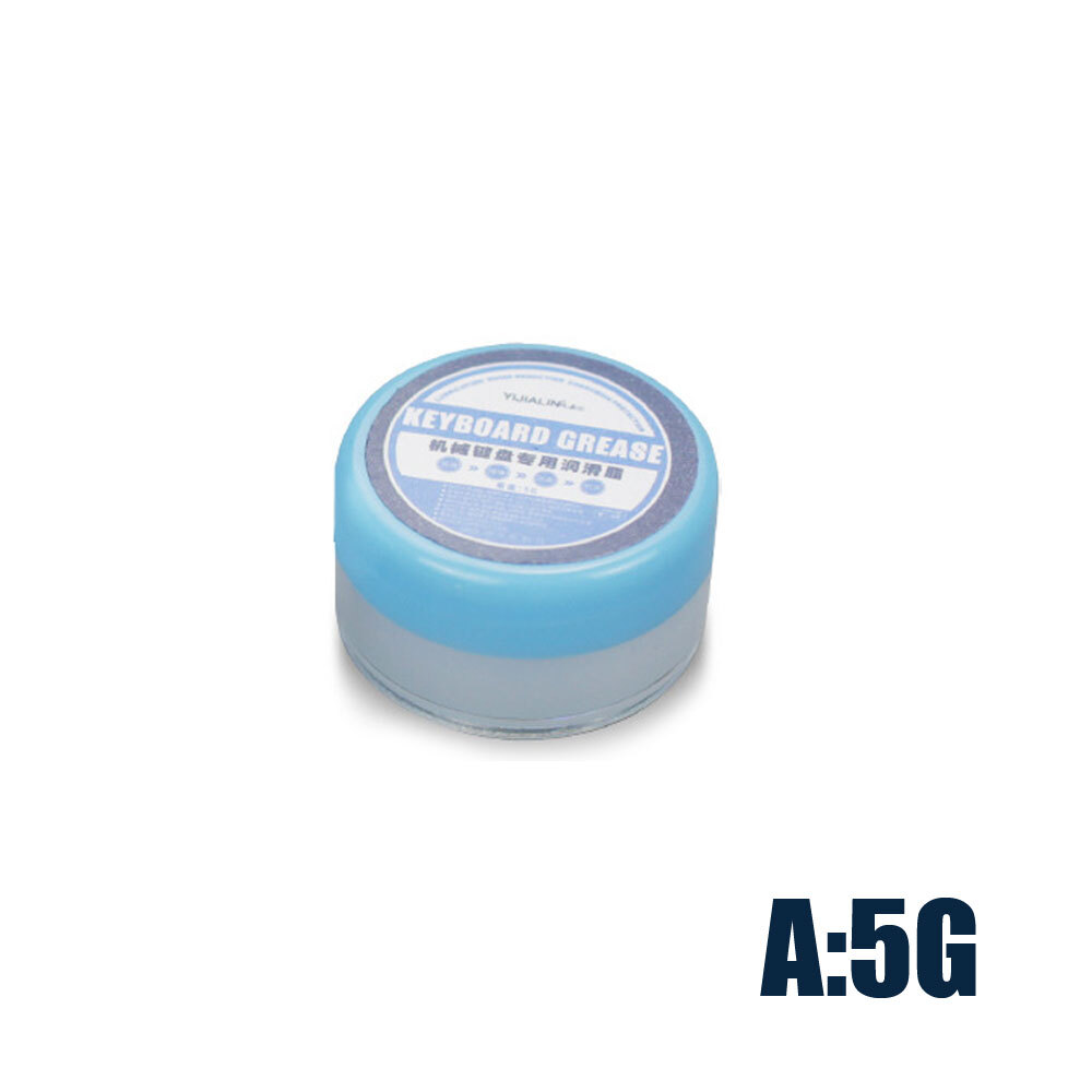 Mechanical Keyboard Grease White Lubricating Oil Keyboard Cover Shaft Lubricant,