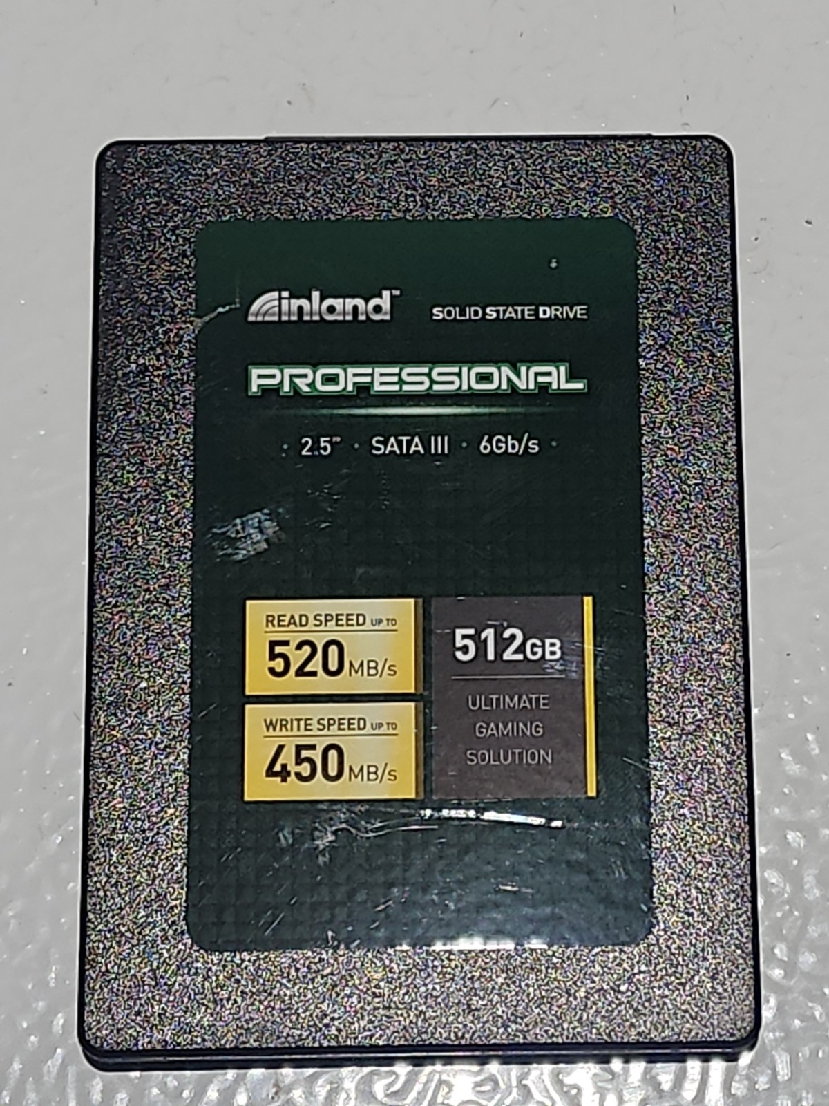 Inland Professional 512GB 2.5 Inch SATA III Internal Solid State Drive 6gb/s