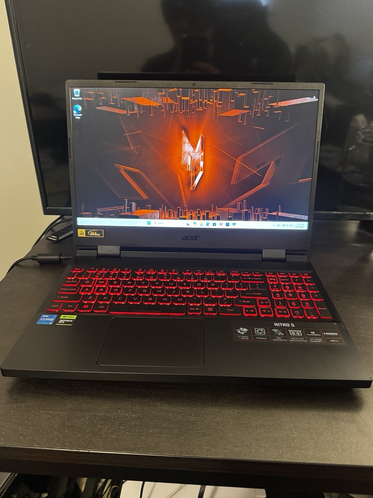 Acer Nitro 5 AN515-58 144Hz 15.6” i5-12450H 16GB 512GB SSD RTX 3050 Ti