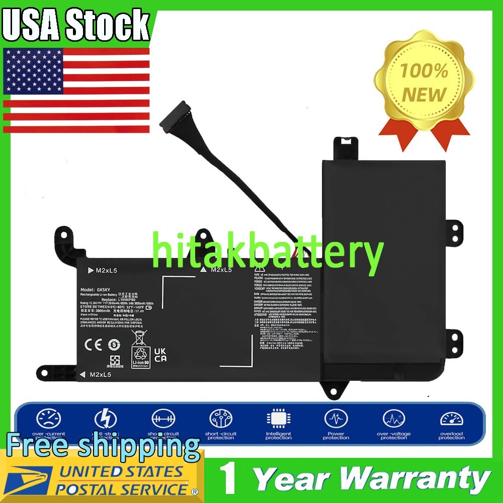 L16M4PB0 L16S4TB0 Battery For Lenovo Legion Y720-15IKB 5B10M33724 15.36V 3910mAh