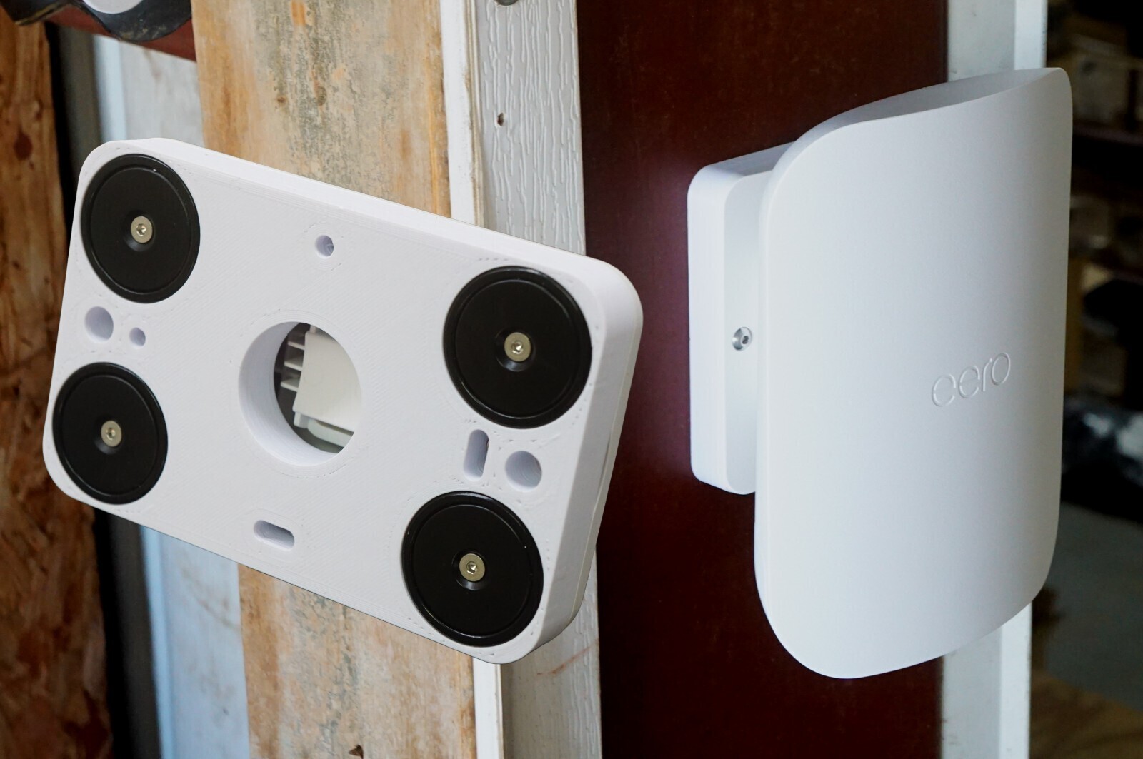 Strong Magnetic Wall Mount Bracket Holder for EERO Outdoor 7 WiFi Mesh Router