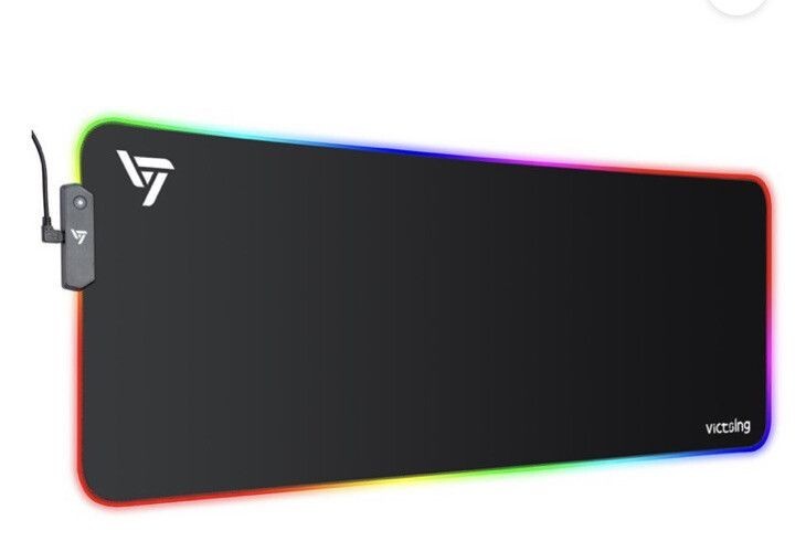 Non Slip Large RGB Gaming Mouse Pad LED Light Up Extended Mouse Mat Extended New