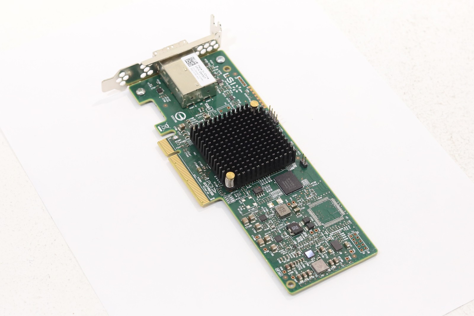 Dell 9300-8e Dual-Port 12Gb/s PCIe x8 SAS Host Bus Adapter Dell P/N: 0RX9JT