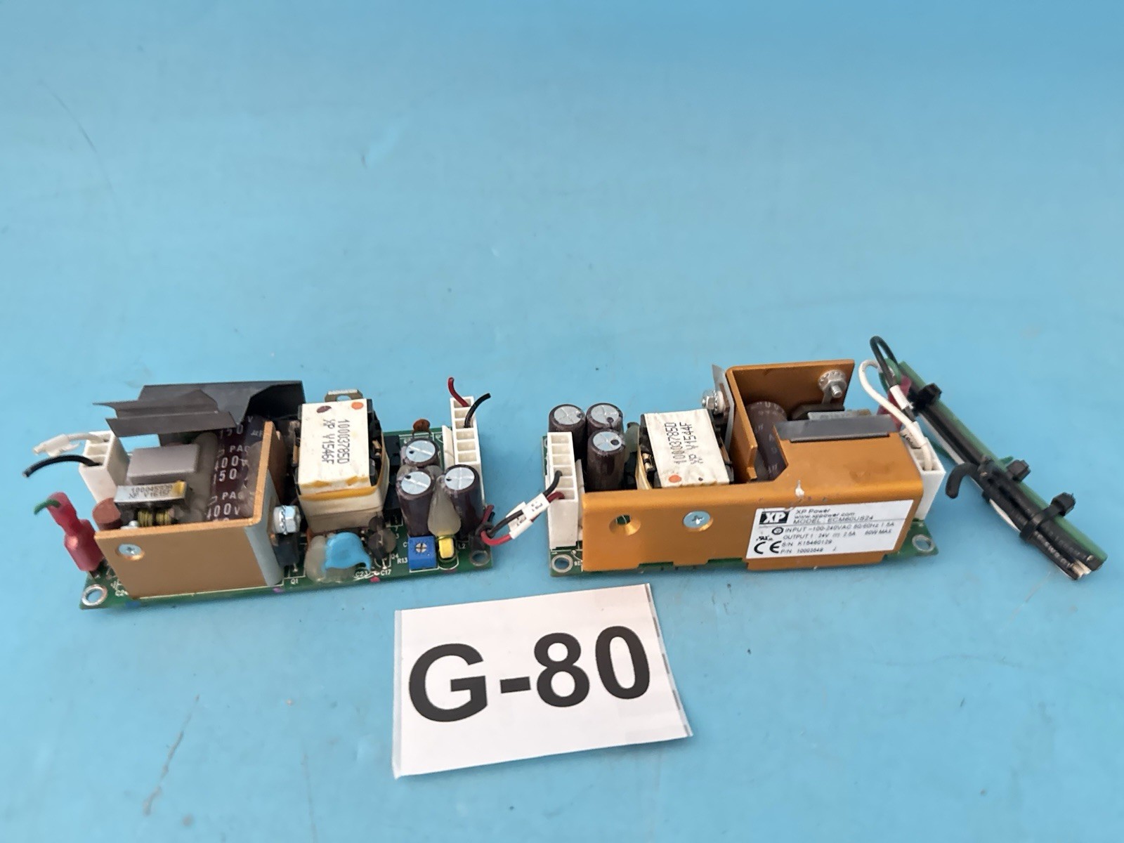 Lot 2 XP Power ECM60US24 AC-DC Power Supplies 24V 2.5A 60W Open