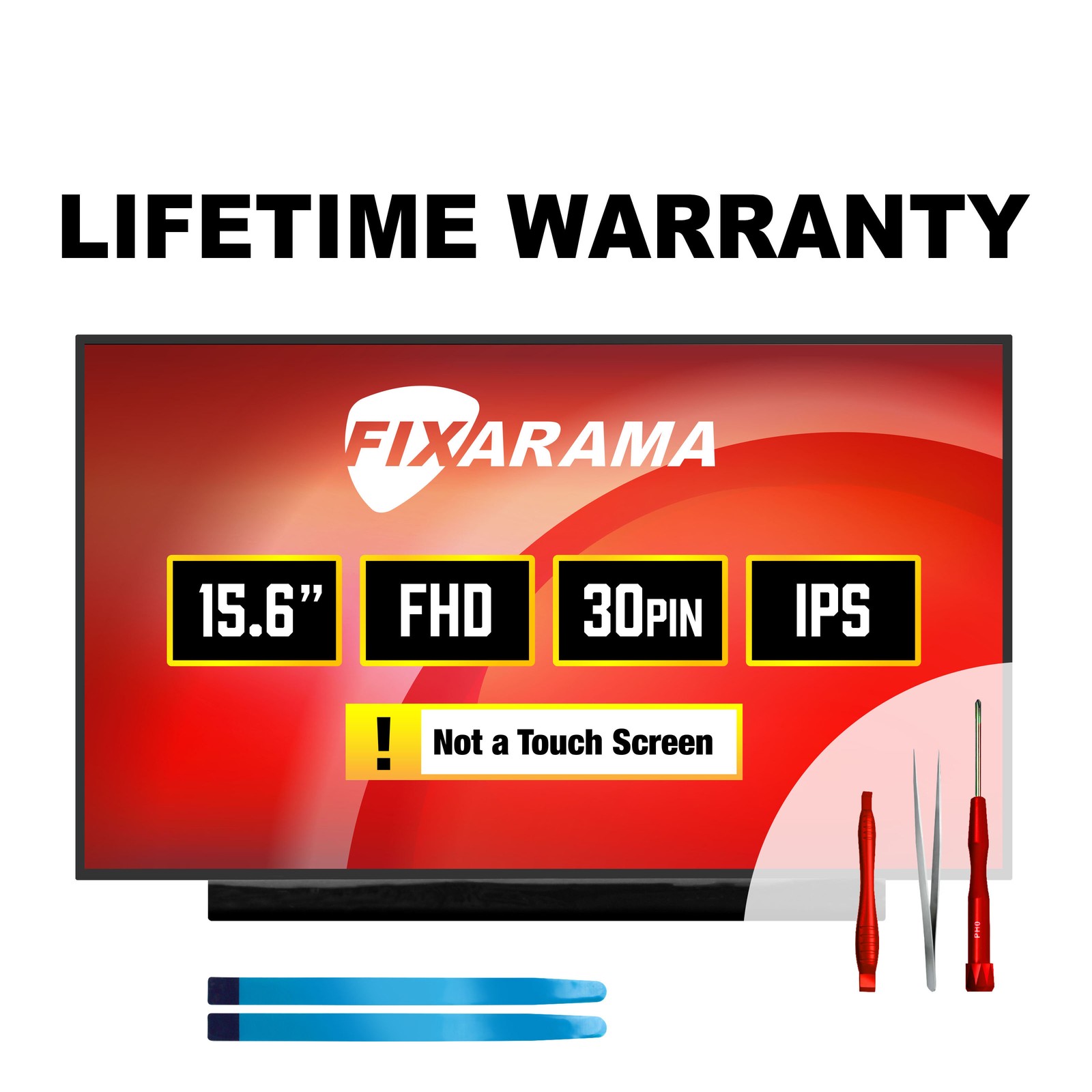 BOE NV156FHM-N45 V8.0 V8.1 V8.2 FHD IPS LCD Screen + Tools GRADE A+ FIXARAMA