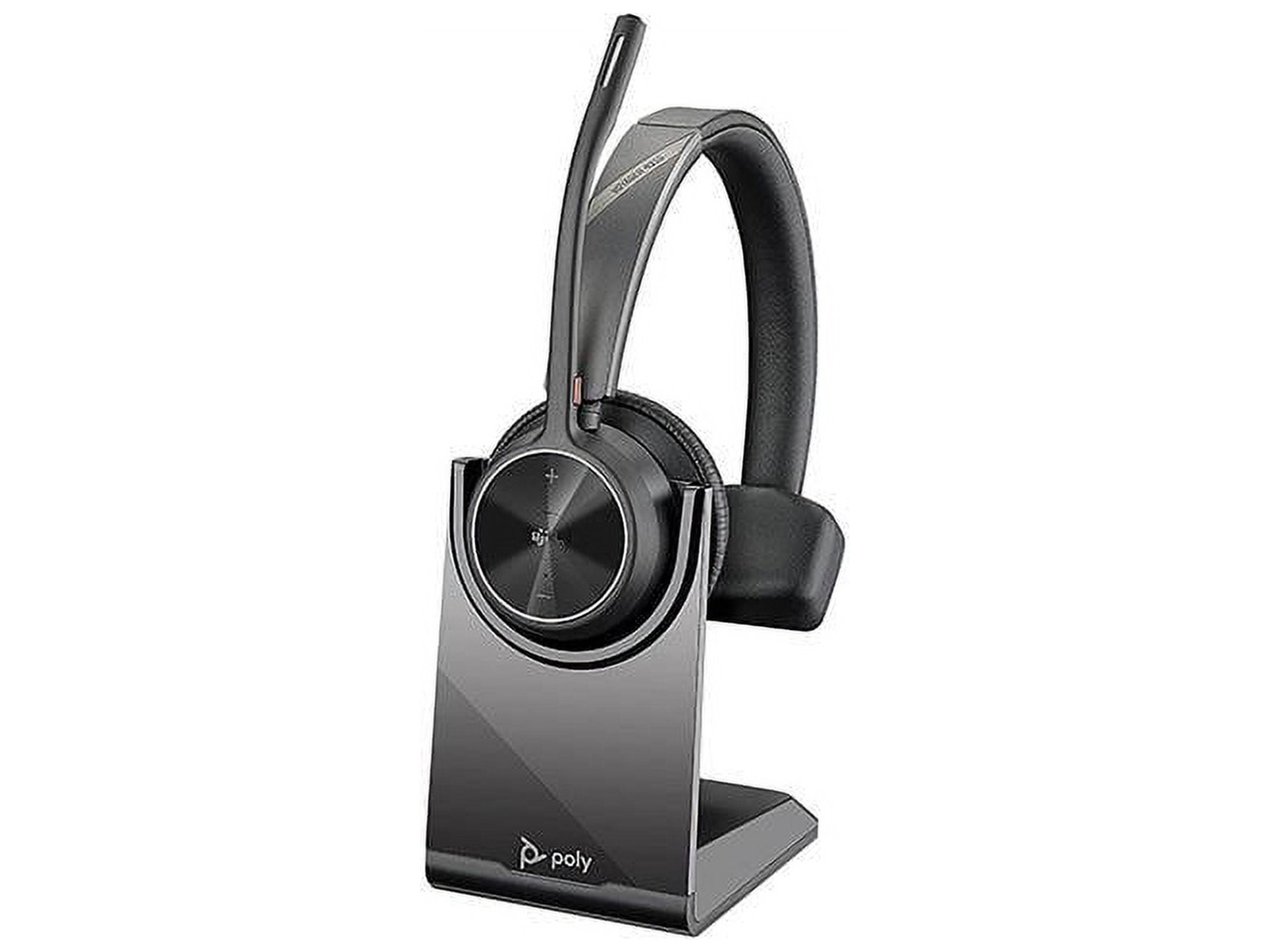 Poly Voyager 4310 UC Wireless Headset, Single-Ear, Bluetooth 5.2, USB-A Adapter,