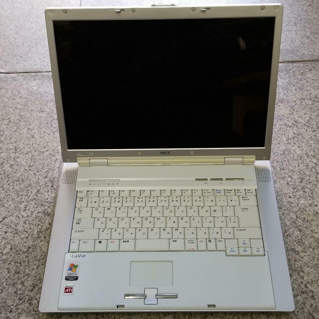 As is Junk notebook computer NEC PC-LL550GD No memory, no HDD Operation