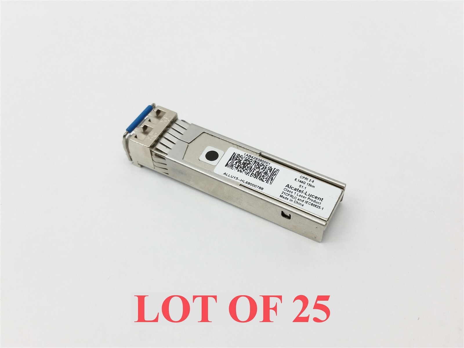 LOT 25 Alcatel Lucent Nokia 1AB429380001 CPRI 2-6SMDF 6Gbase 15km Transceiver